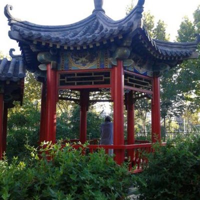 亭臺(tái)樓閣 觀海長廊 園林景觀長廊 涼亭 仿古建筑施工 山東碩豐古建園林工程廠